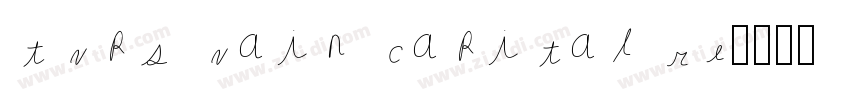 tvps vain capital re字体转换